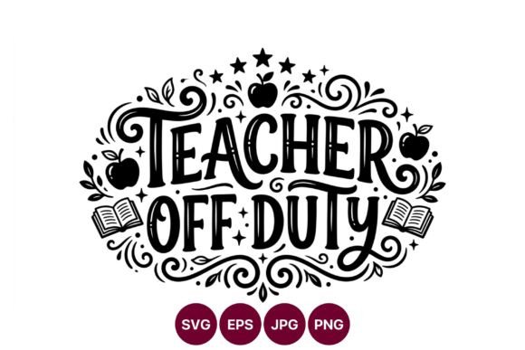 A Calligraphic Design for Teachers Who Deserve a Break