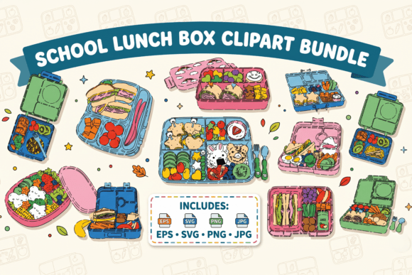 A Designer's Hands-On Review: Lunch Box Clipart Bundle