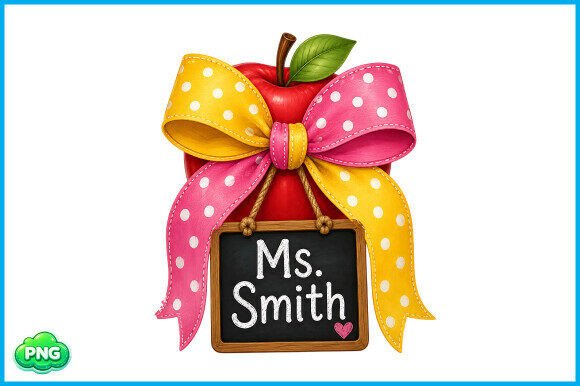 A Designer's Honest Look at the Teacher Apple & Bow Design