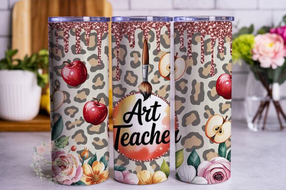 A Real-World Review of the Art Teacher Leopard Glitter Design