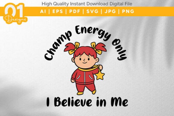 Champ Energy Girl Kids SVG: Real Embroidery Review