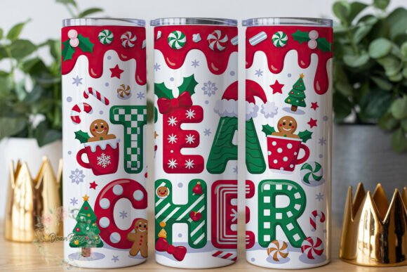 Evaluating the Christmas Teacher Holiday Design for Embroidery