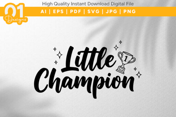 Little Champion Kids Sports SVG: A Designer's Review