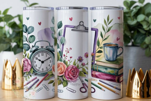 Reviewing the Teacher Floral Watercolor Design for Real Embroidery Projects