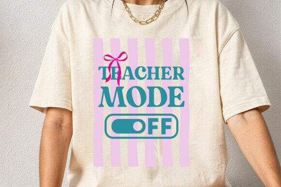 Teacher Mode Off Png, Striped School Png: A Designer's Honest Review for Embroidery Projects