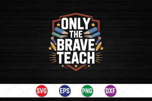 Teaching is for the Brave Embroidery Design Review